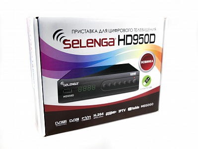 Ресивер DVB-T2/С Selenga HD950D