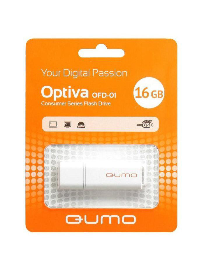 Флэш-диск Qumo 16 Gb Optiva 