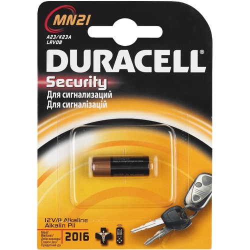 Элемент питания Duracell MN21-1BL