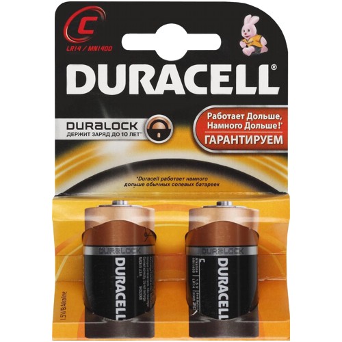 Элемент питания Duracell LR14-2BL