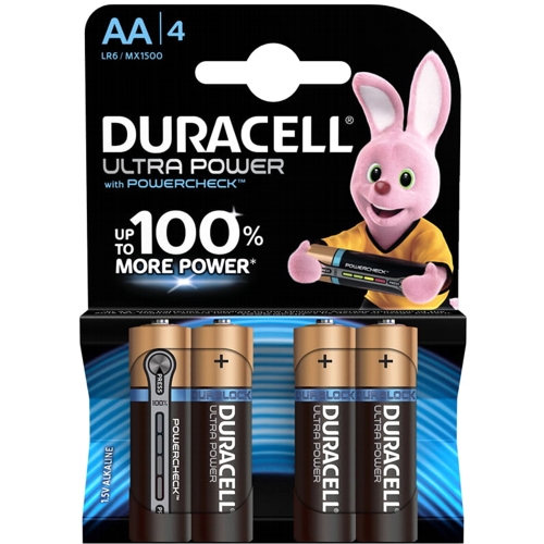 Батарейка Duracell LR6-4BL Ultra Power