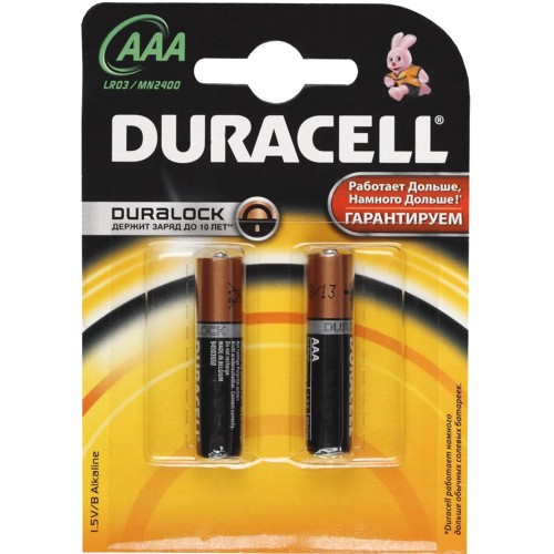 Батарейка Duracell LR03-2BL Basic