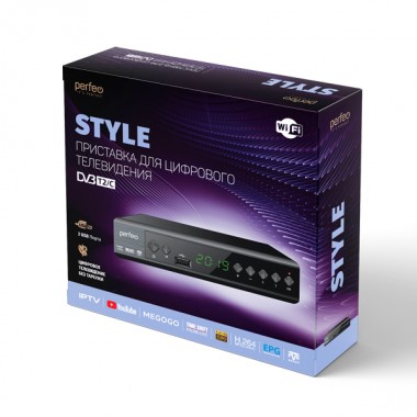 Ресивер DVB-T2 и DVB-C Perfeo Style