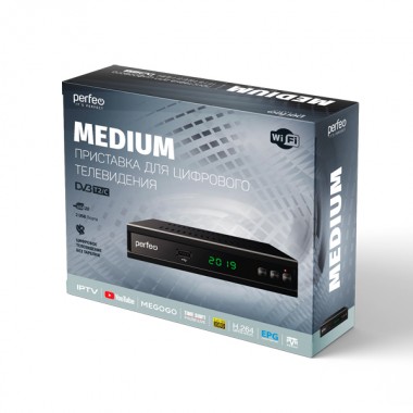 Ресивер DVB-T2/C Perfeo Medium